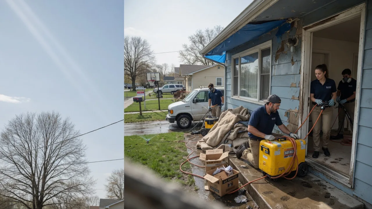 Basement Flood Cleanup in Huntingdon, PA near me
